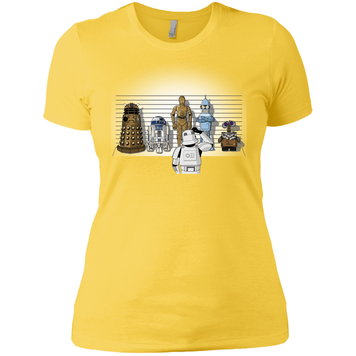 T-Shirts Vibrant Yellow / X-Small Are These Droids Women's Premium T-Shirt