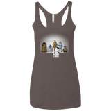 T-Shirts Macchiato / X-Small Are These Droids Women's Triblend Racerback Tank