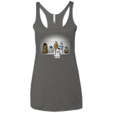 T-Shirts Premium Heather / X-Small Are These Droids Women's Triblend Racerback Tank