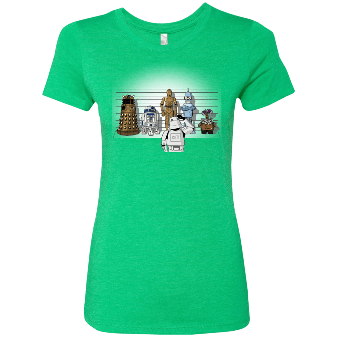 T-Shirts Envy / Small Are These Droids Women's Triblend T-Shirt