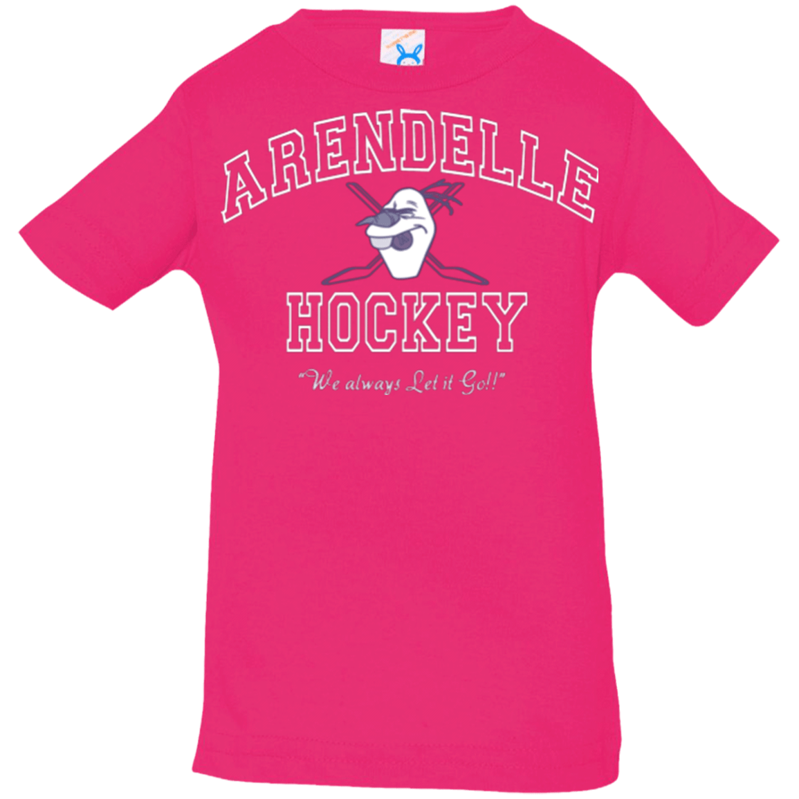 T-Shirts Hot Pink / 6 Months Arendelle University Infant Premium T-Shirt
