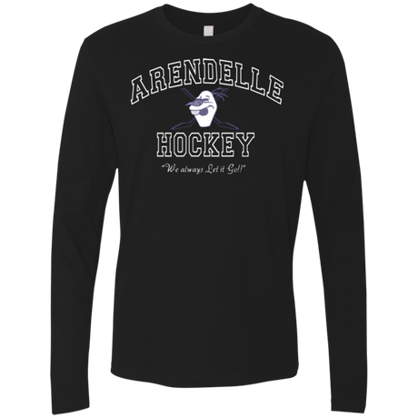 T-Shirts Black / Small Arendelle University Men's Premium Long Sleeve