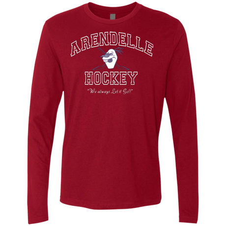 T-Shirts Cardinal / Small Arendelle University Men's Premium Long Sleeve