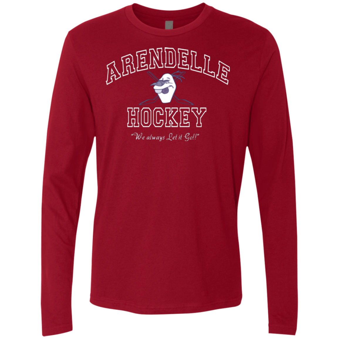T-Shirts Cardinal / Small Arendelle University Men's Premium Long Sleeve