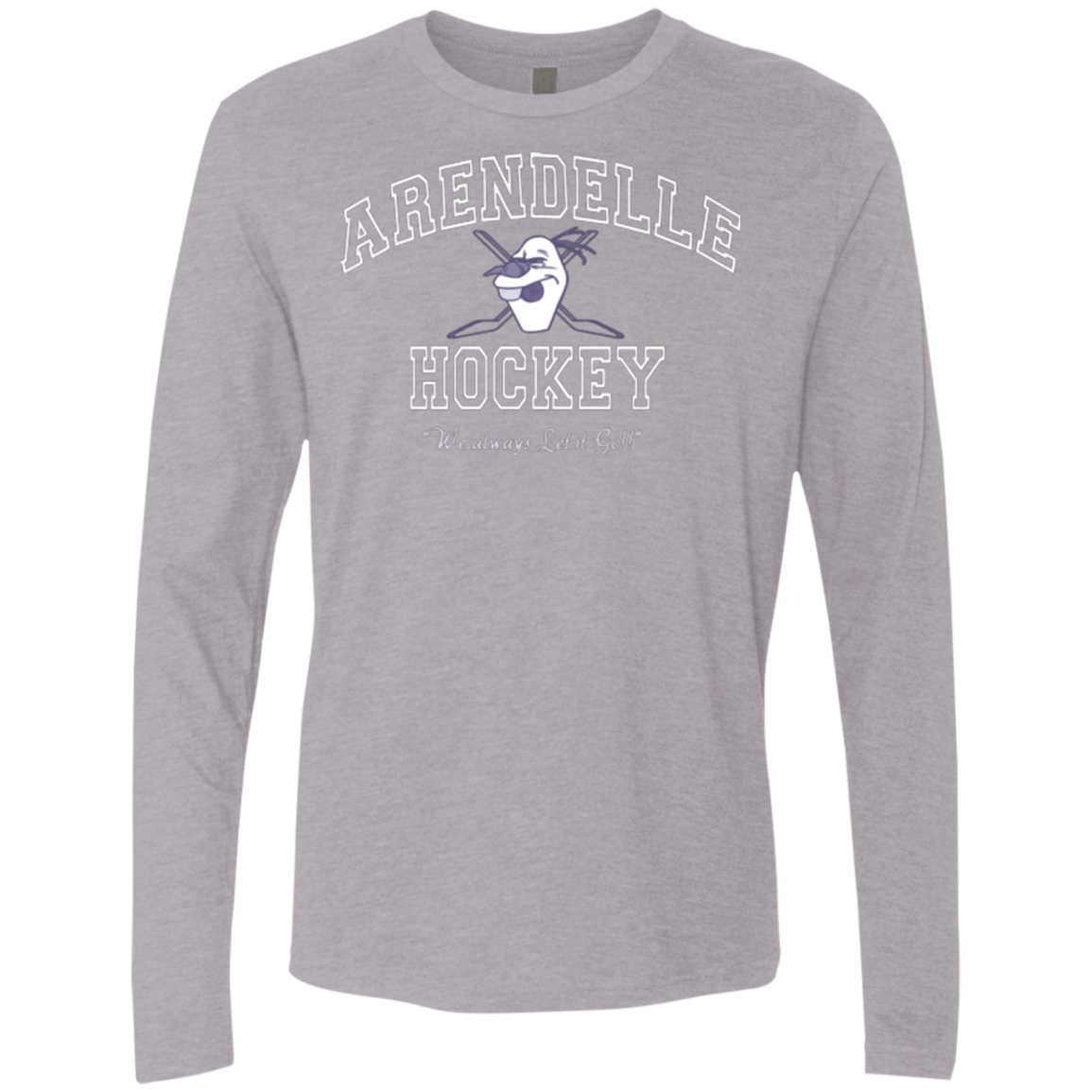 T-Shirts Heather Grey / Small Arendelle University Men's Premium Long Sleeve