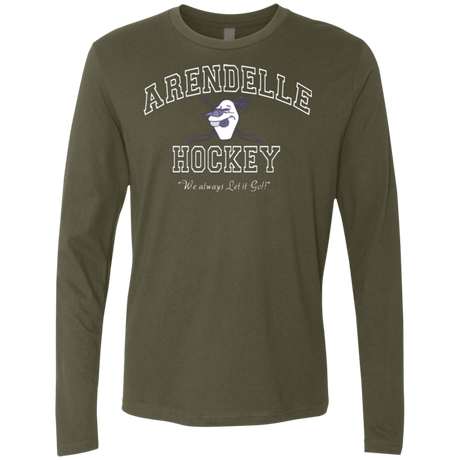 T-Shirts Military Green / Small Arendelle University Men's Premium Long Sleeve