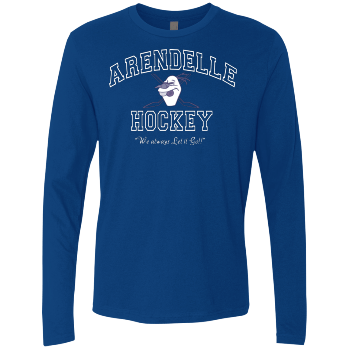 T-Shirts Royal / Small Arendelle University Men's Premium Long Sleeve