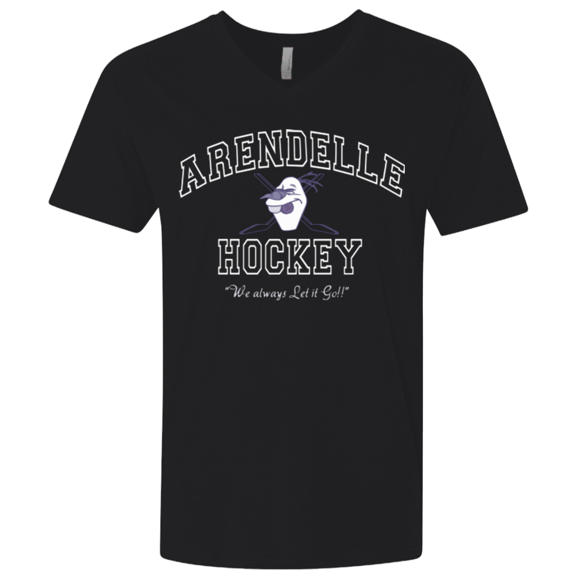 T-Shirts Black / X-Small Arendelle University Men's Premium V-Neck