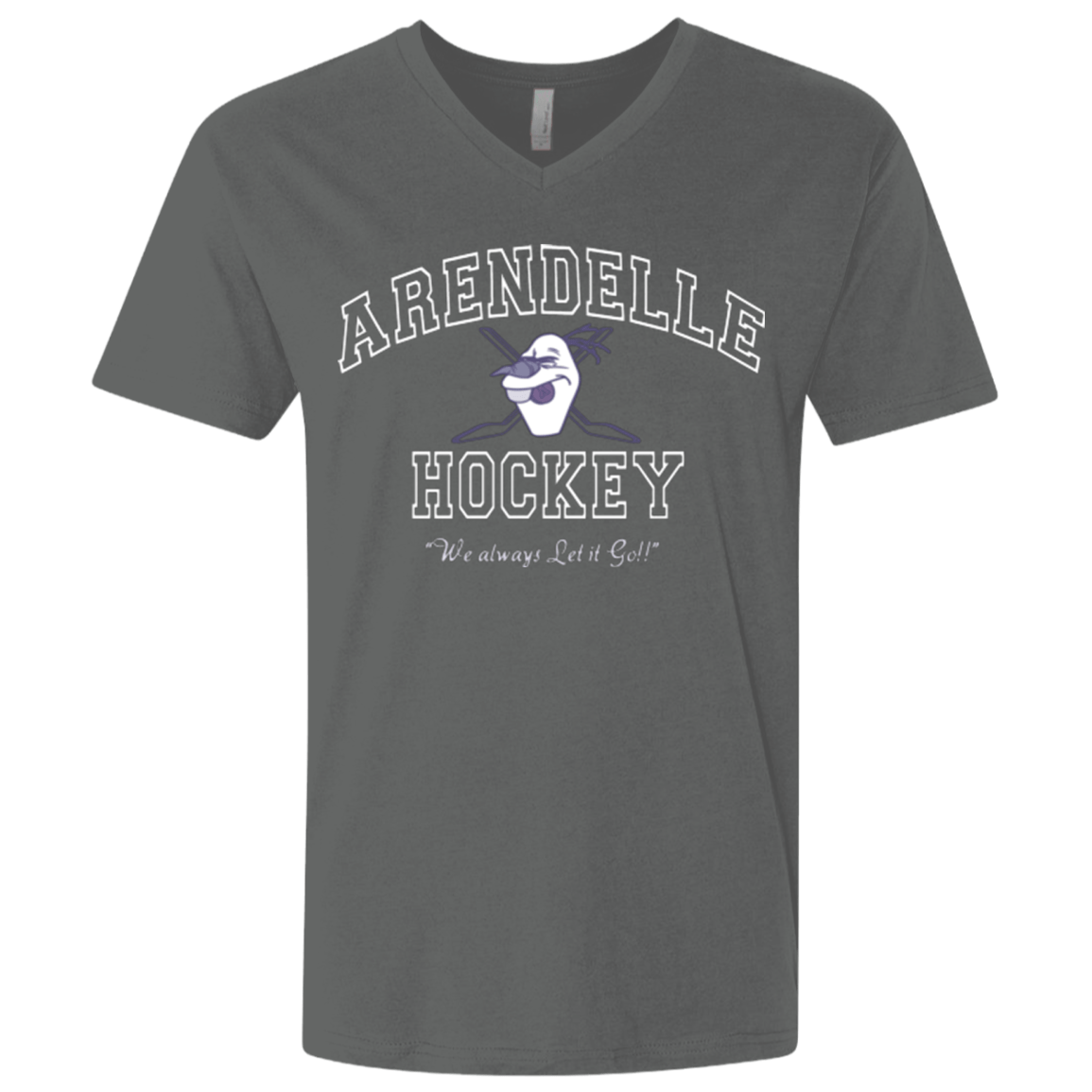 T-Shirts Heavy Metal / X-Small Arendelle University Men's Premium V-Neck