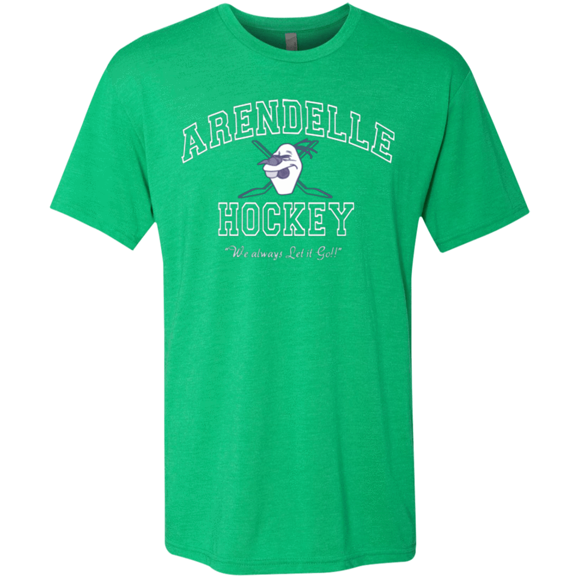 T-Shirts Envy / Small Arendelle University Men's Triblend T-Shirt