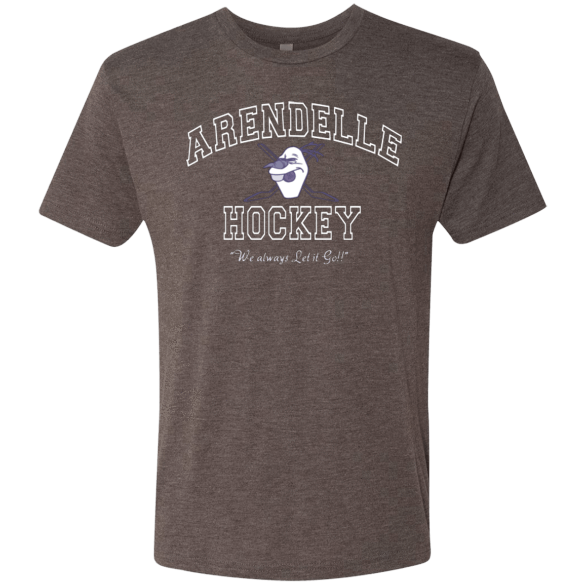 T-Shirts Macchiato / Small Arendelle University Men's Triblend T-Shirt