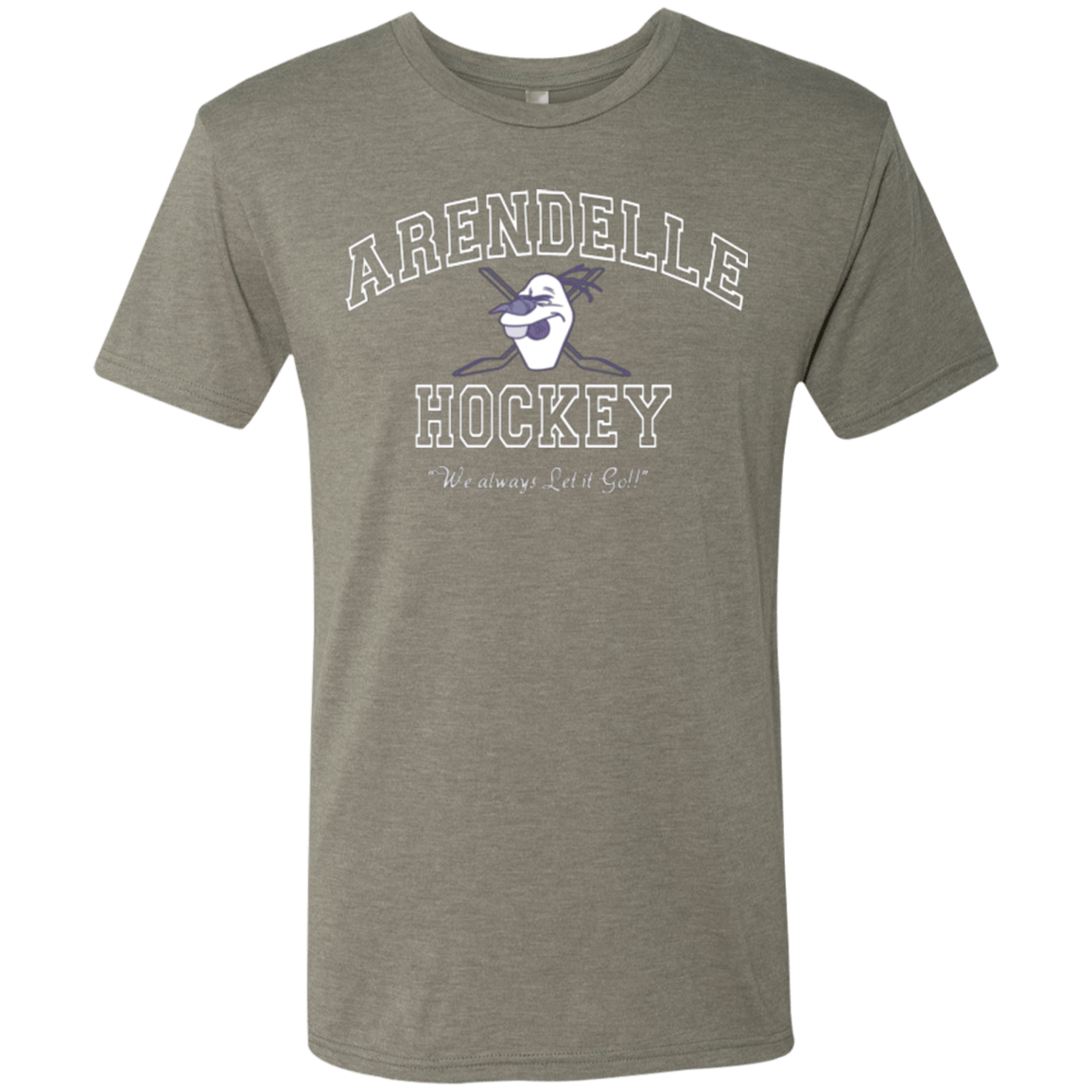 T-Shirts Venetian Grey / Small Arendelle University Men's Triblend T-Shirt