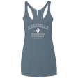 T-Shirts Indigo / X-Small Arendelle University Women's Triblend Racerback Tank