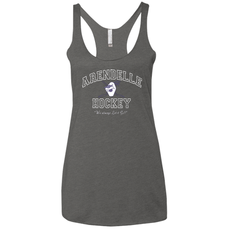 T-Shirts Premium Heather / X-Small Arendelle University Women's Triblend Racerback Tank