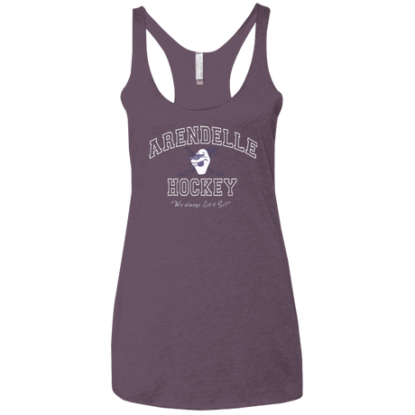 T-Shirts Vintage Purple / X-Small Arendelle University Women's Triblend Racerback Tank