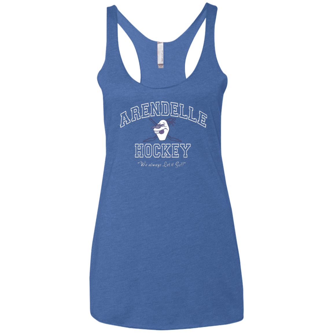 T-Shirts Vintage Royal / X-Small Arendelle University Women's Triblend Racerback Tank