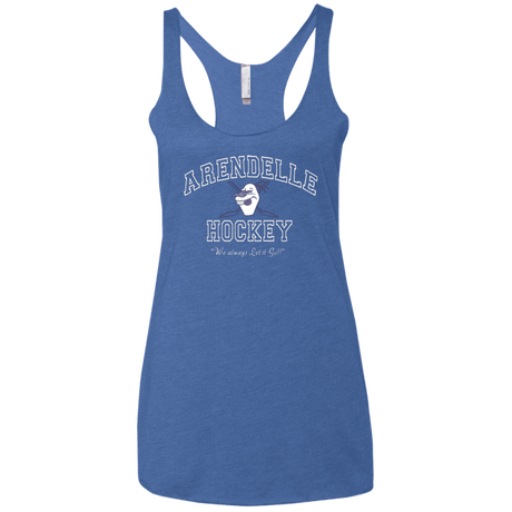 T-Shirts Vintage Royal / X-Small Arendelle University Women's Triblend Racerback Tank