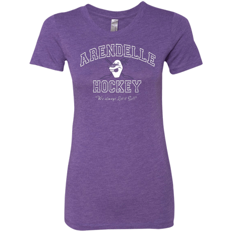 T-Shirts Purple Rush / Small Arendelle University Women's Triblend T-Shirt