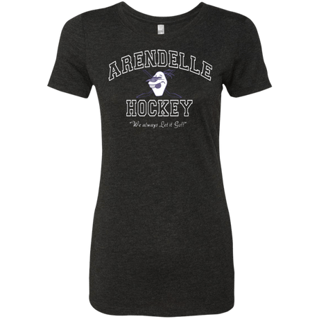 T-Shirts Vintage Black / Small Arendelle University Women's Triblend T-Shirt