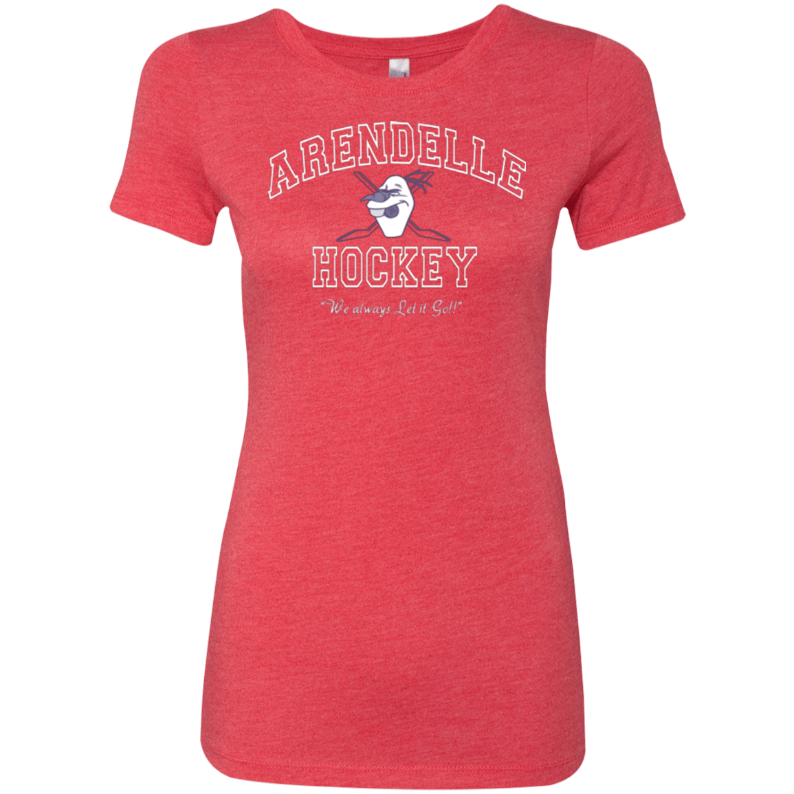 T-Shirts Vintage Red / Small Arendelle University Women's Triblend T-Shirt