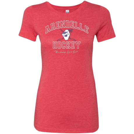 T-Shirts Vintage Red / Small Arendelle University Women's Triblend T-Shirt
