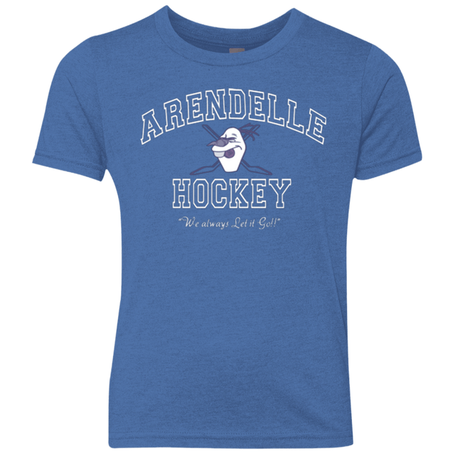 T-Shirts Vintage Royal / YXS Arendelle University Youth Triblend T-Shirt
