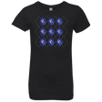 T-Shirts Black / YXS Argyle Tardis Girls Premium T-Shirt