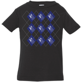 T-Shirts Black / 6 Months Argyle Tardis Infant Premium T-Shirt
