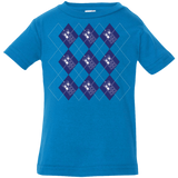 T-Shirts Cobalt / 6 Months Argyle Tardis Infant Premium T-Shirt