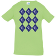 T-Shirts Key Lime / 6 Months Argyle Tardis Infant Premium T-Shirt