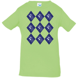 T-Shirts Key Lime / 6 Months Argyle Tardis Infant Premium T-Shirt