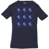 T-Shirts Navy / 6 Months Argyle Tardis Infant Premium T-Shirt