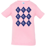 T-Shirts Pink / 6 Months Argyle Tardis Infant Premium T-Shirt