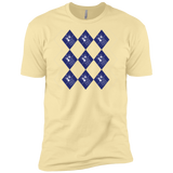 T-Shirts Banana Cream / X-Small Argyle Tardis Men's Premium T-Shirt