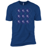 T-Shirts Royal / X-Small Argyle Tardis Men's Premium T-Shirt