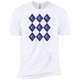 T-Shirts White / X-Small Argyle Tardis Men's Premium T-Shirt