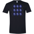 T-Shirts Black / X-Small Argyle Tardis Men's Semi-Fitted Softstyle
