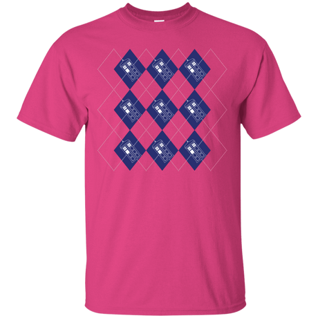 T-Shirts Heliconia / S Argyle Tardis T-Shirt