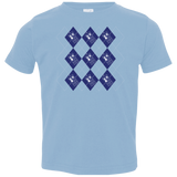 T-Shirts Light Blue / 2T Argyle Tardis Toddler Premium T-Shirt