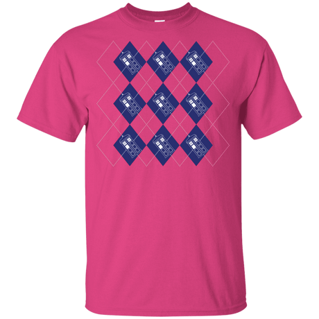 T-Shirts Heliconia / YXS Argyle Tardis Youth T-Shirt