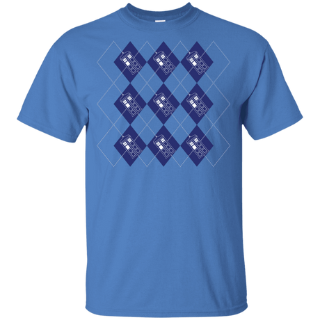 T-Shirts Iris / YXS Argyle Tardis Youth T-Shirt