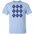 T-Shirts Light Blue / YXS Argyle Tardis Youth T-Shirt