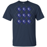 T-Shirts Navy / YXS Argyle Tardis Youth T-Shirt