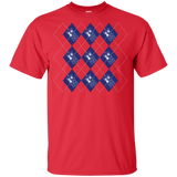 T-Shirts Red / YXS Argyle Tardis Youth T-Shirt