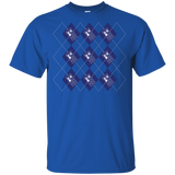 T-Shirts Royal / YXS Argyle Tardis Youth T-Shirt