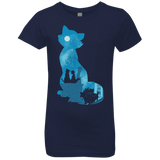 T-Shirts Midnight Navy / YXS Aristo Portrait Girls Premium T-Shirt