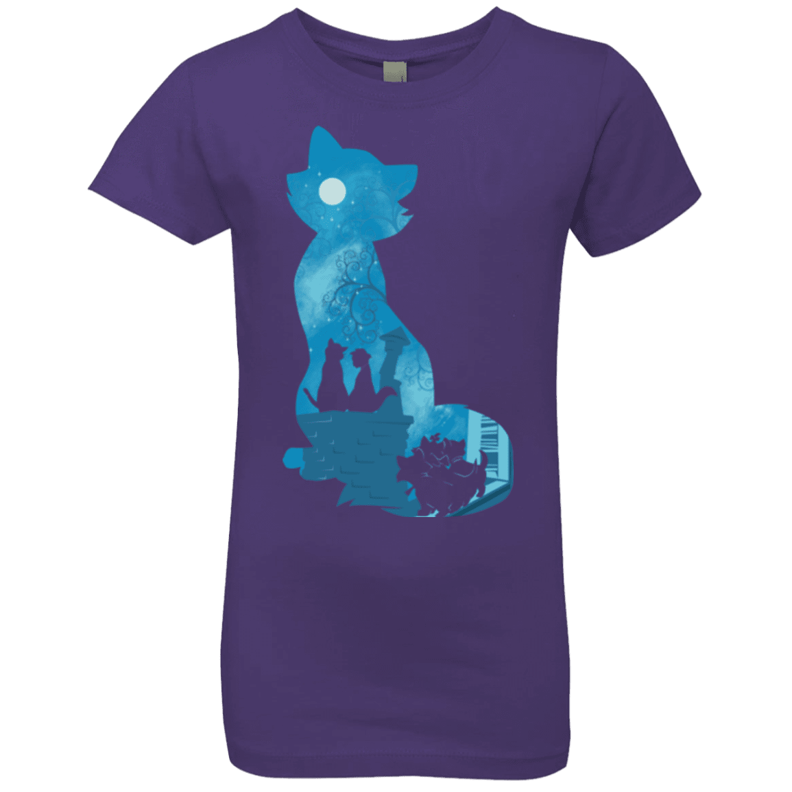 T-Shirts Purple Rush / YXS Aristo Portrait Girls Premium T-Shirt