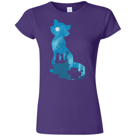 T-Shirts Purple / S Aristo Portrait Junior Slimmer-Fit T-Shirt