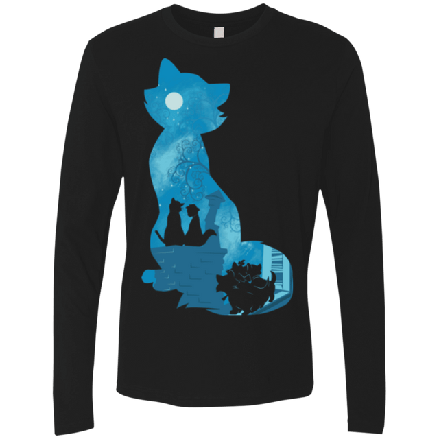 T-Shirts Black / S Aristo Portrait Men's Premium Long Sleeve