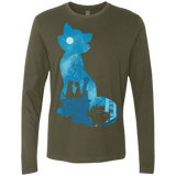 T-Shirts Military Green / S Aristo Portrait Men's Premium Long Sleeve